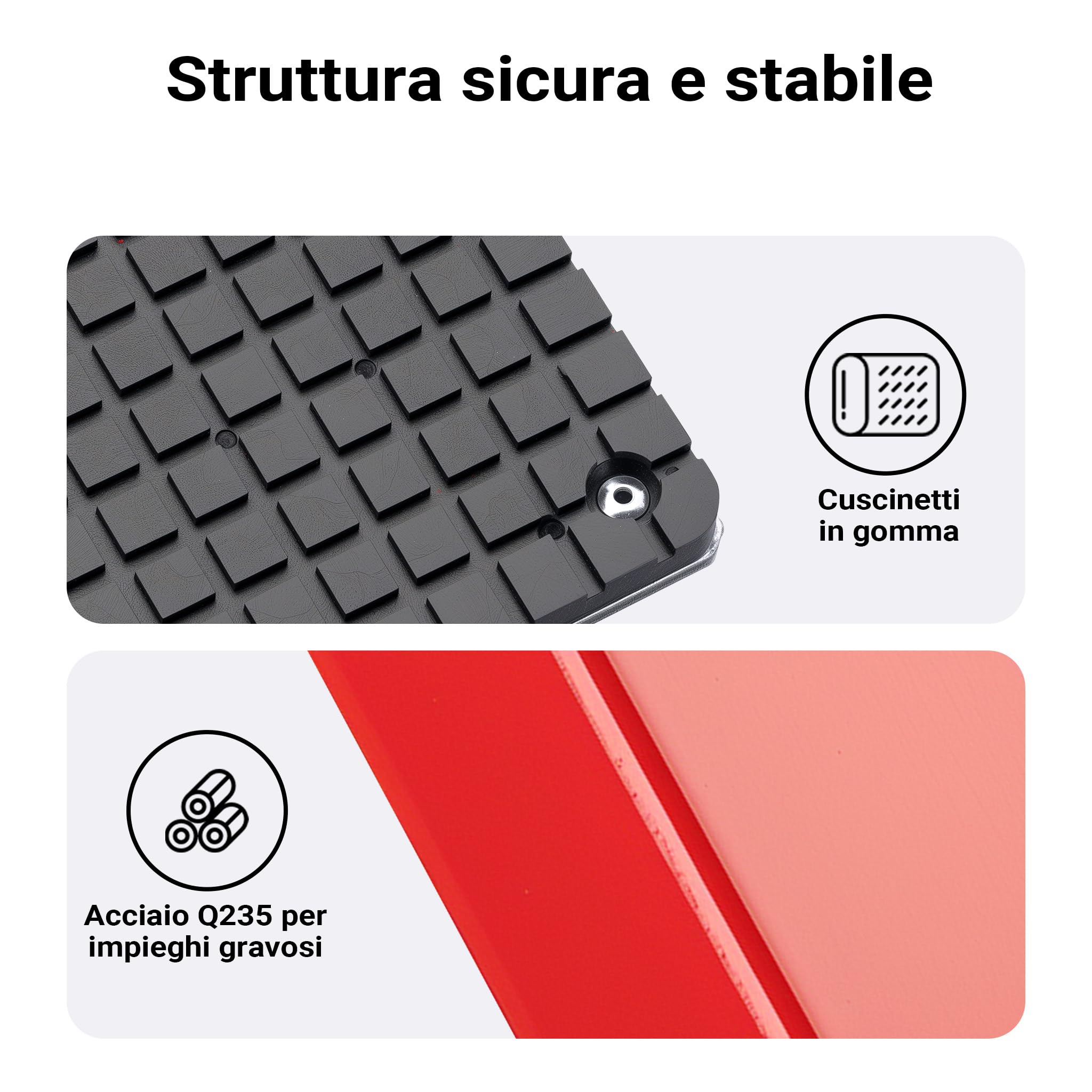 Wiltec Traversa Sollevamento 2000 kg per Martinetto