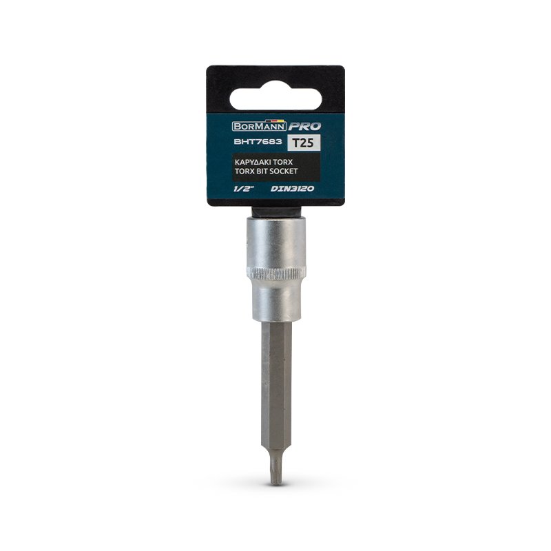 Bormann Bussola Torx 1/2" T25 DIN 3120