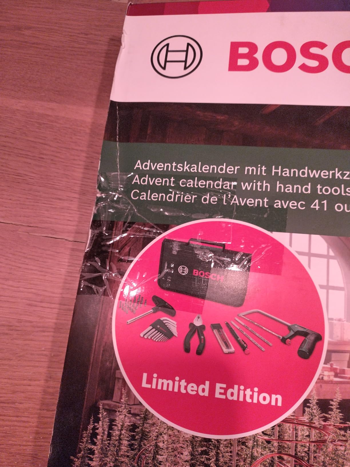 Bosch Calendario Avvento 2025 set utensili manuali 38 pezzi