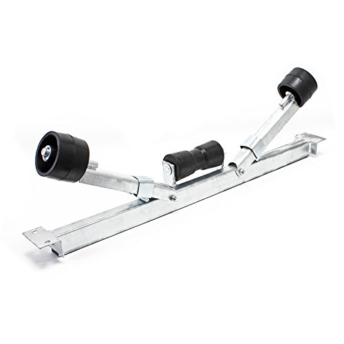 Wiltec Rulli 111 cm carrello barca staffa fino 800 kg
