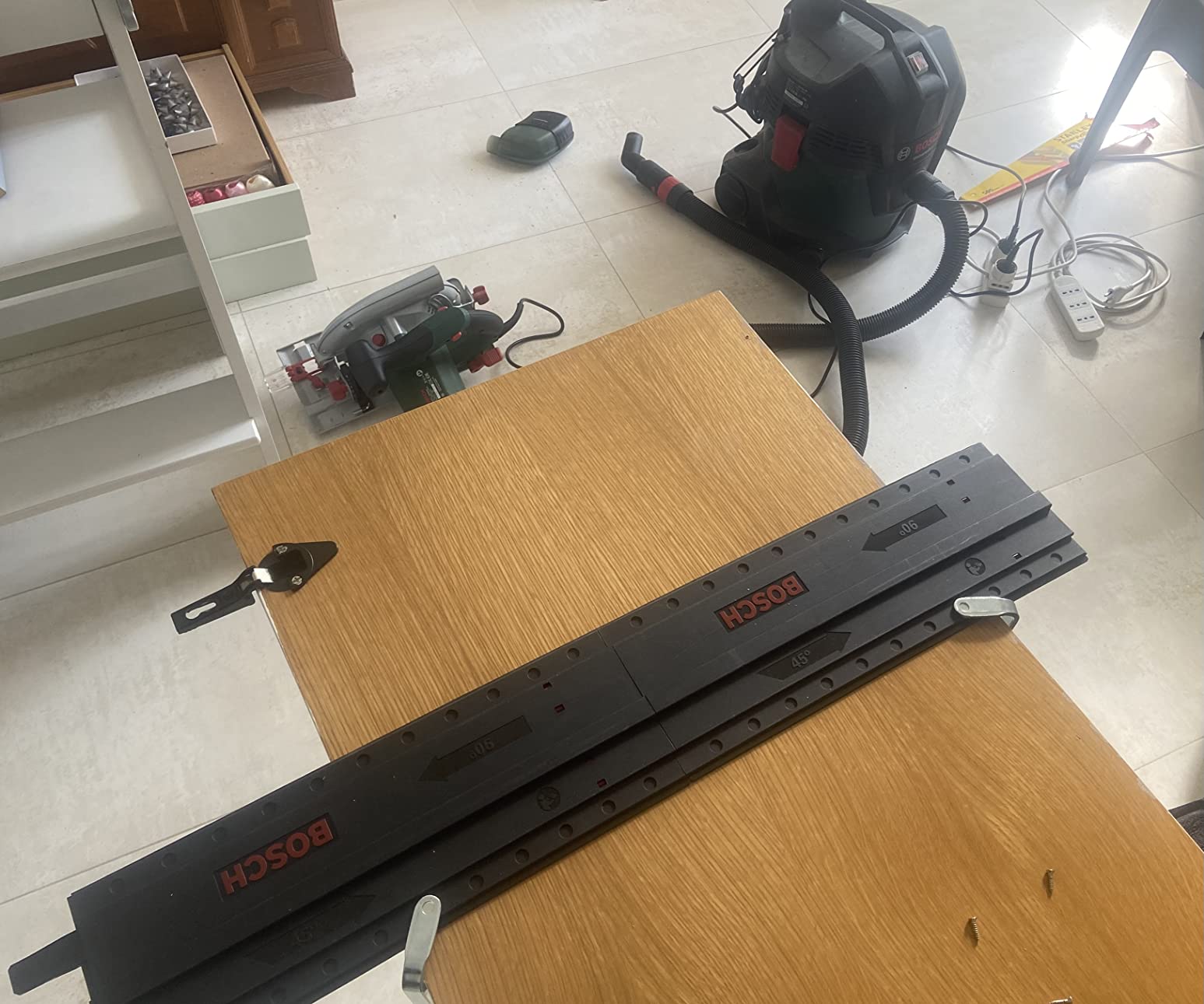 Bosch PKS 66 AF Sega Circolare 190mm con Guida