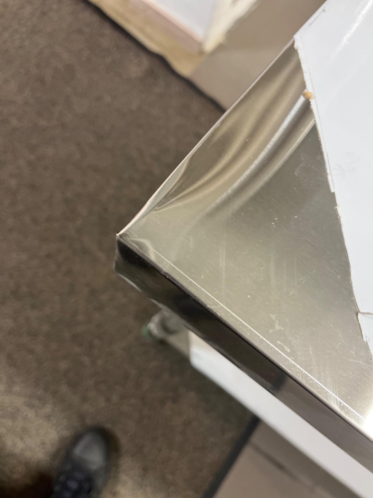 Wiltec Tavolo Lavoro Acciaio Inox 120x60x145 cm 2 Ripiani