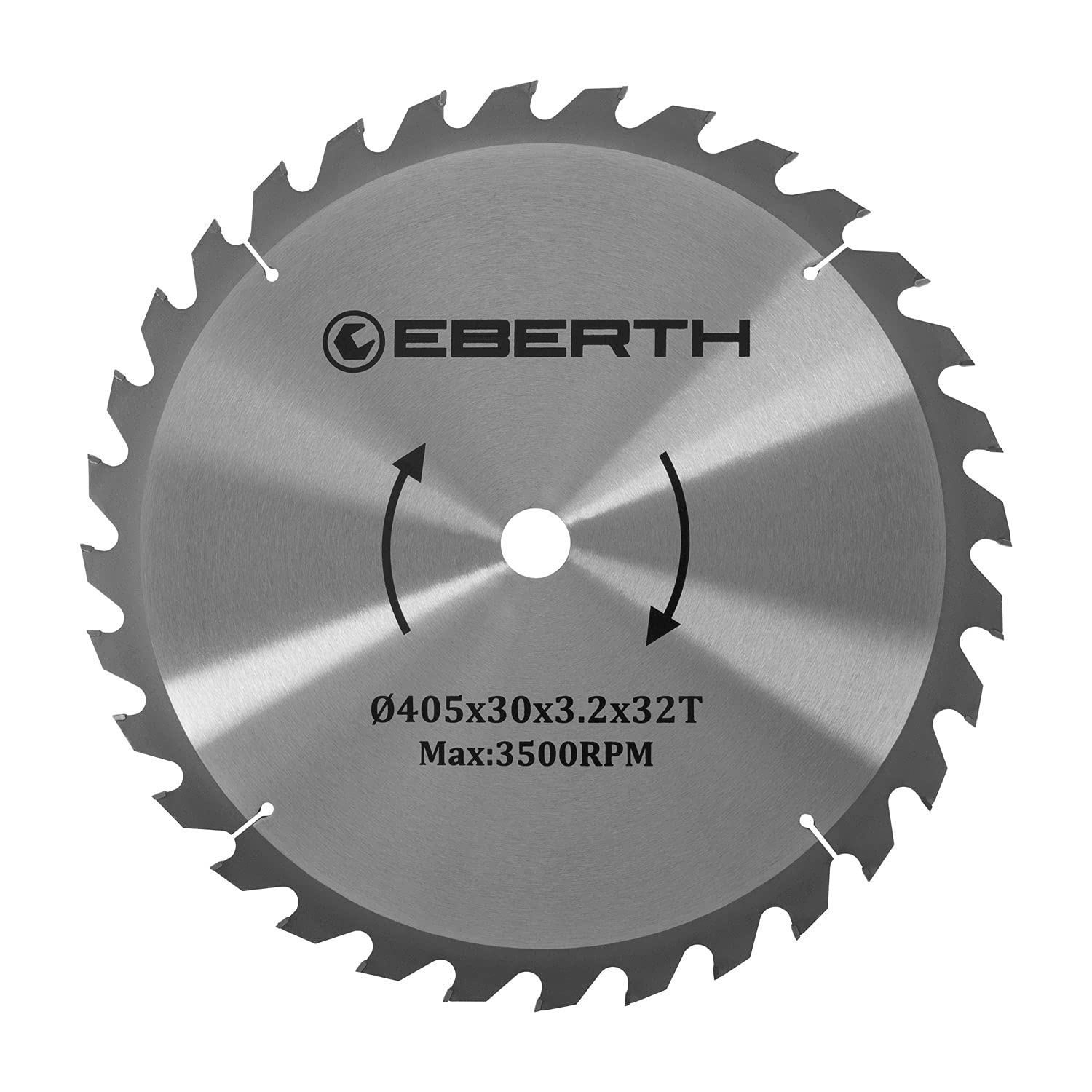 EBERTH Lama Circolare 500mm 32 Denti Legno 500X32T