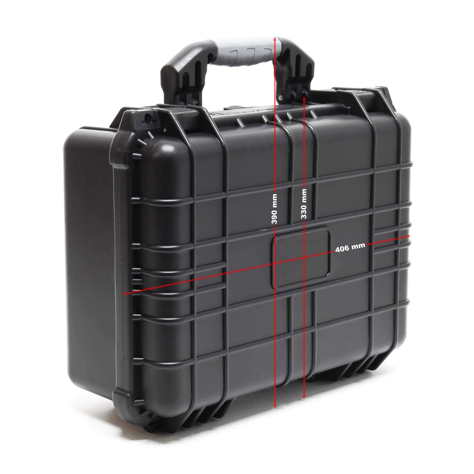 Wiltec Valigetta rigida 41x33x17 cm IP67 con spugna
