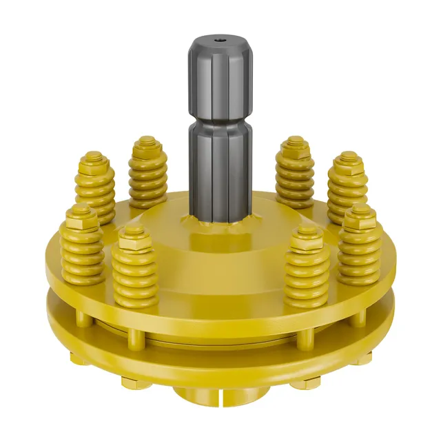 Wiltec Frizione Albero Cardanico 1 3/8" Z6 1200Nm Gialla