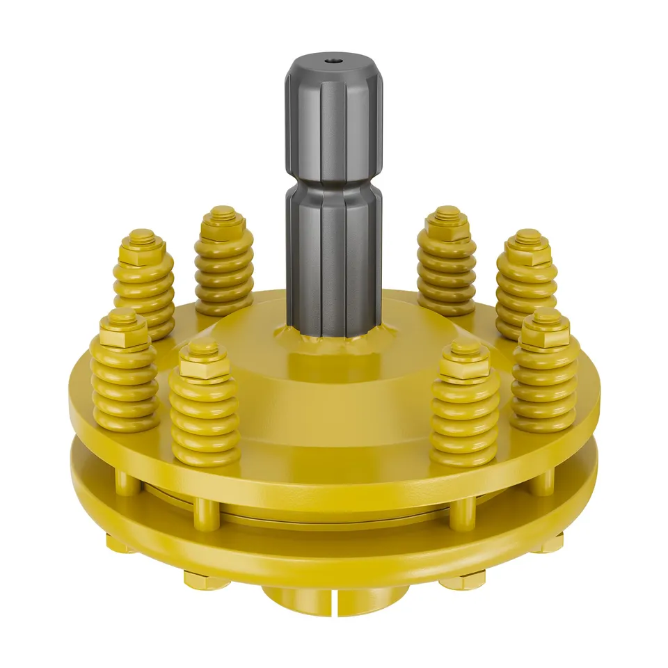 Wiltec Frizione Albero Cardanico 1 3/8" Z6 1200Nm Gialla