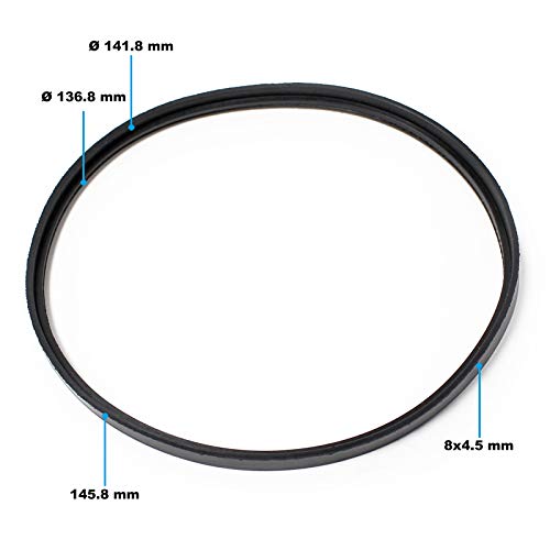 Wiltec O-Ring 3 ricambio pompa piscina 50919 nero