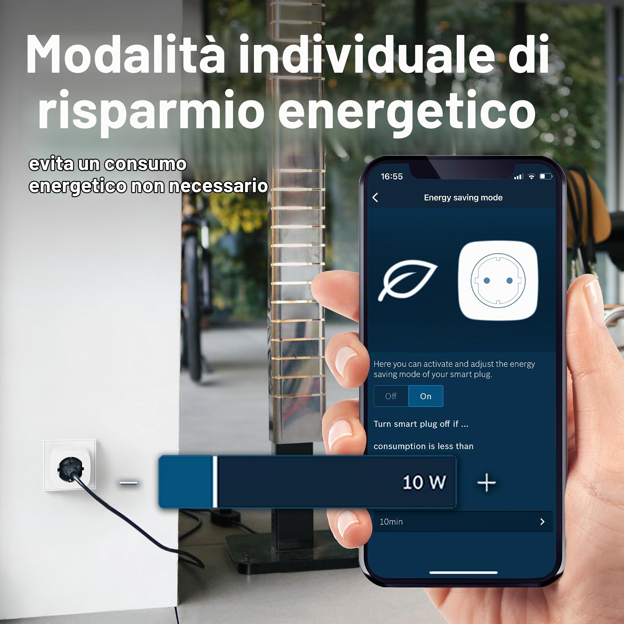 Bosch Smart Home Compatta +M presa wifi 4 pz Matter