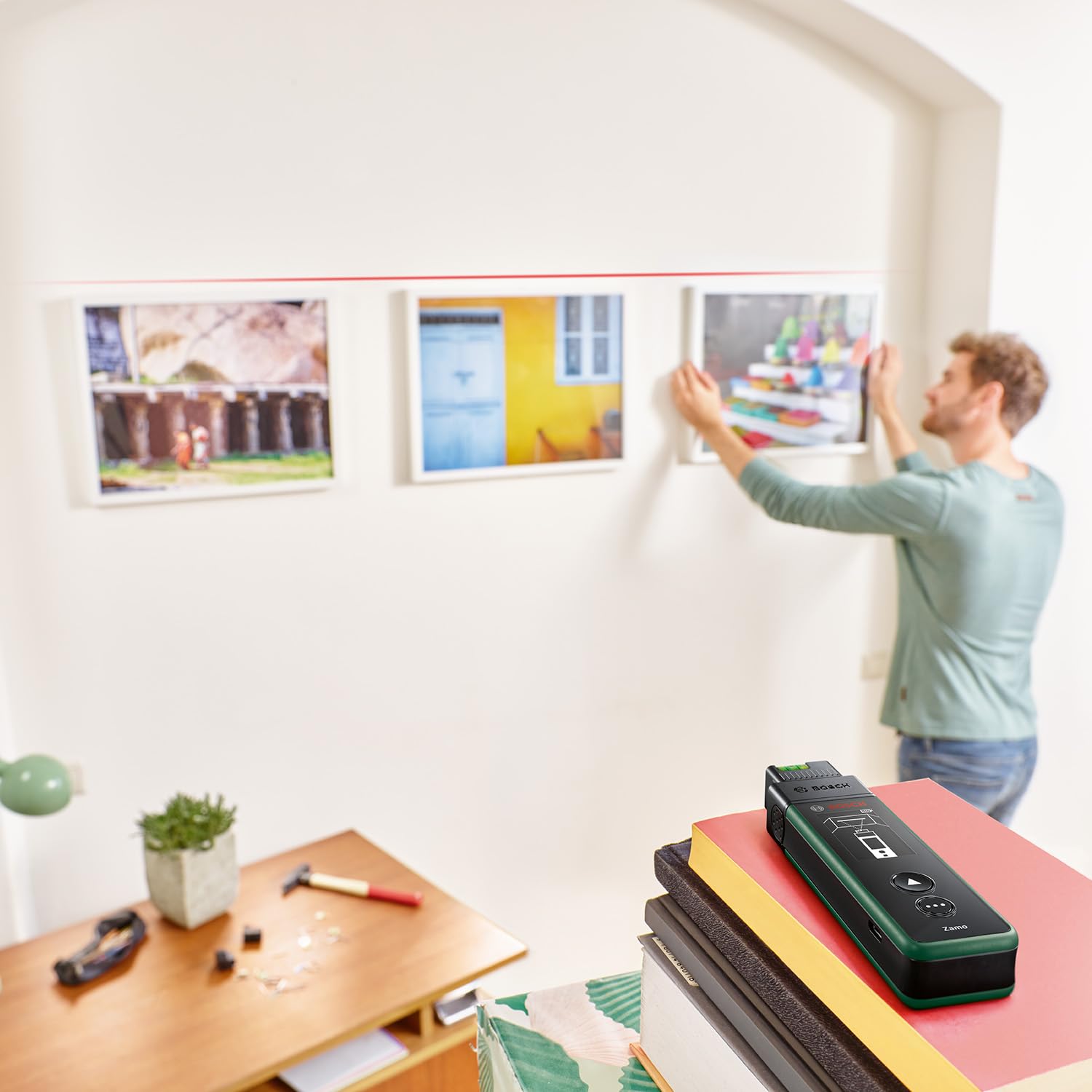 Bosch Zamo adattatore linee laser distanziometro