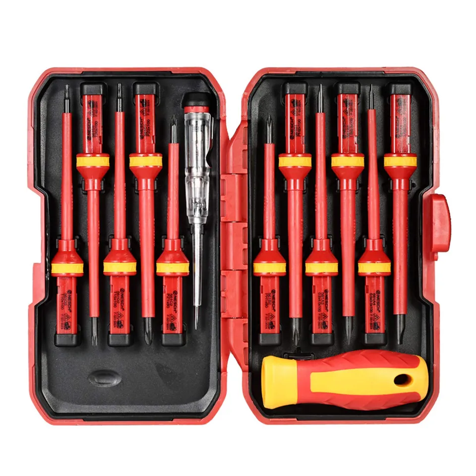Weytoll set cacciaviti isolati 1000V 13 pezzi magnetici