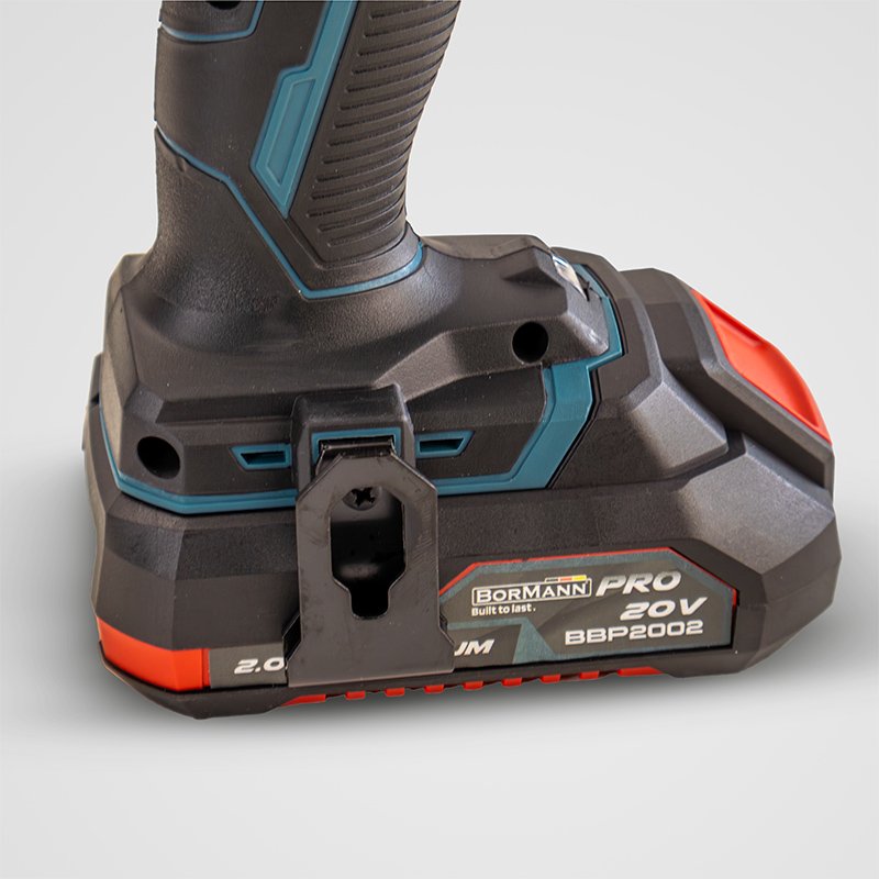 Bormann trapano percussione 20V 40Nm batteria 2Ah