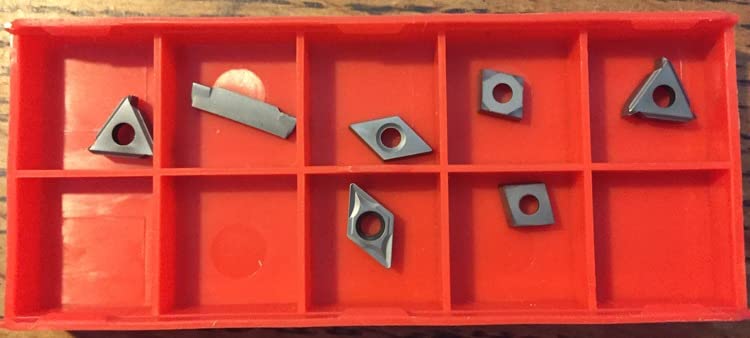 Weytoll Set 21 Utensili Tornitura Carburo 12 mm con Chiavi