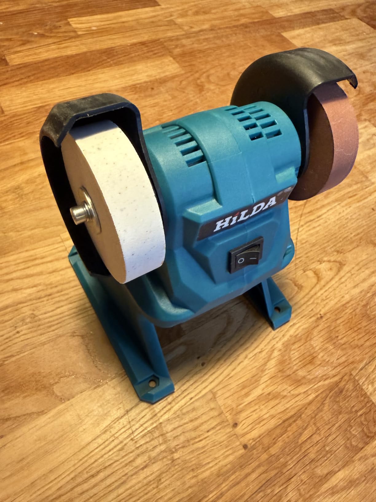 Weytoll Mini Smerigliatrice da Banco 150W 70mm senza Batteria