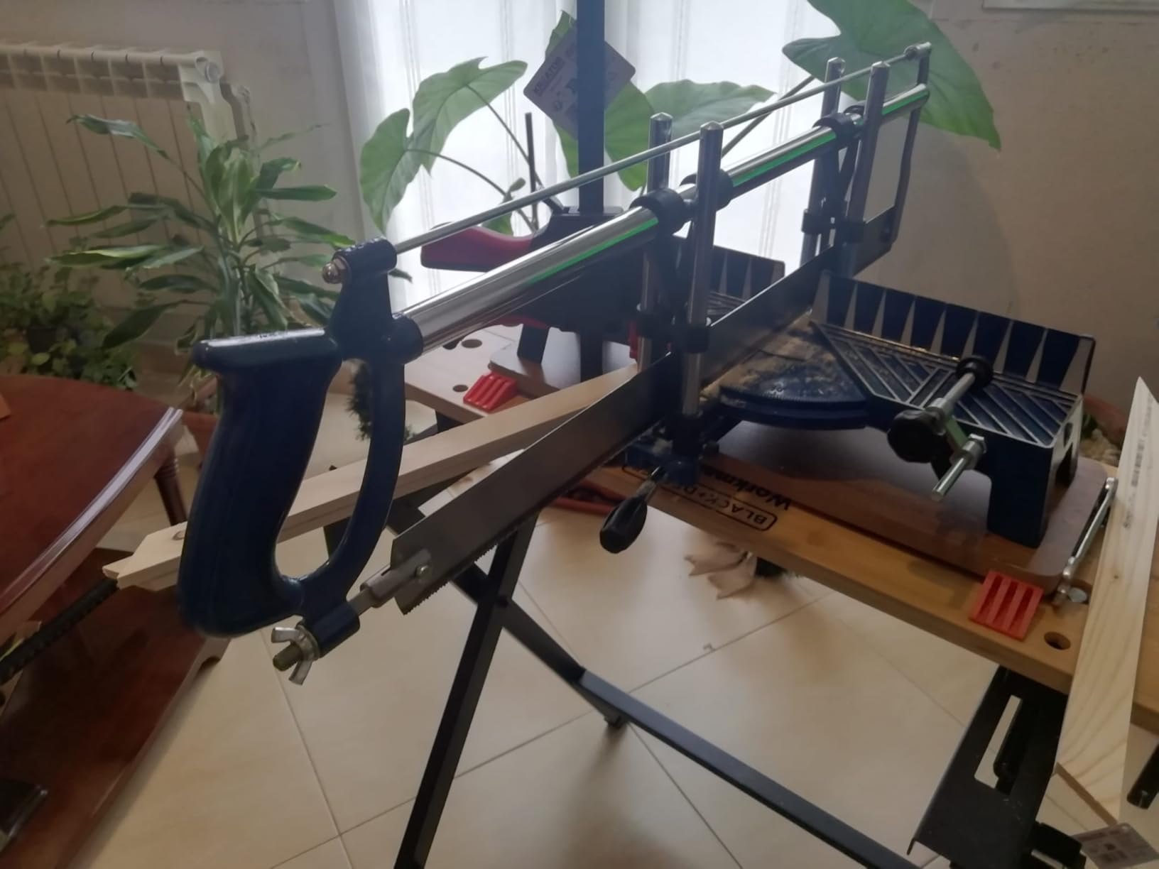 Wiltec Sega obliqua manuale 600mm legno 150mm