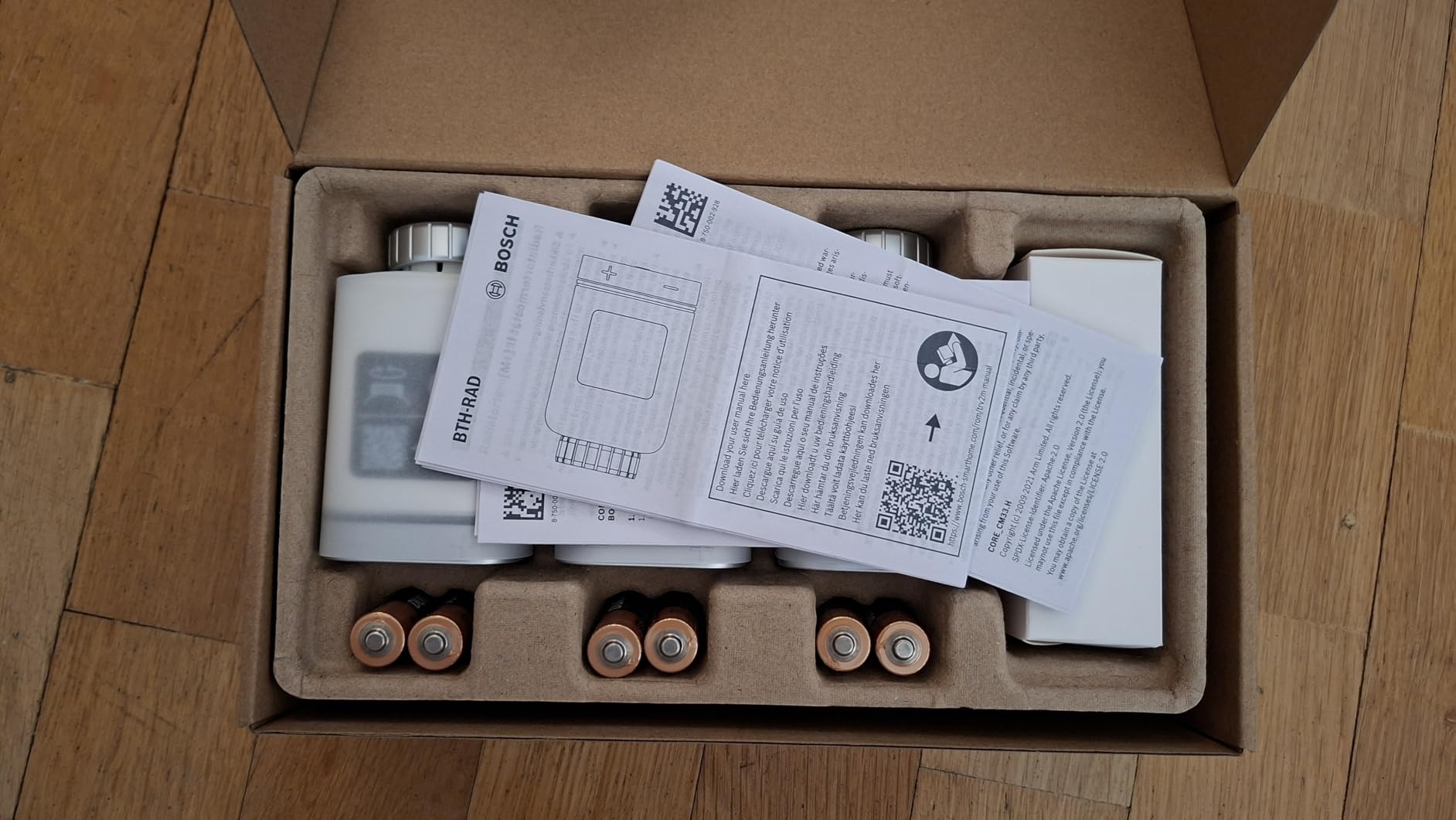 Bosch Termostato Radiatore II [+M] intelligente set 3 pezzi