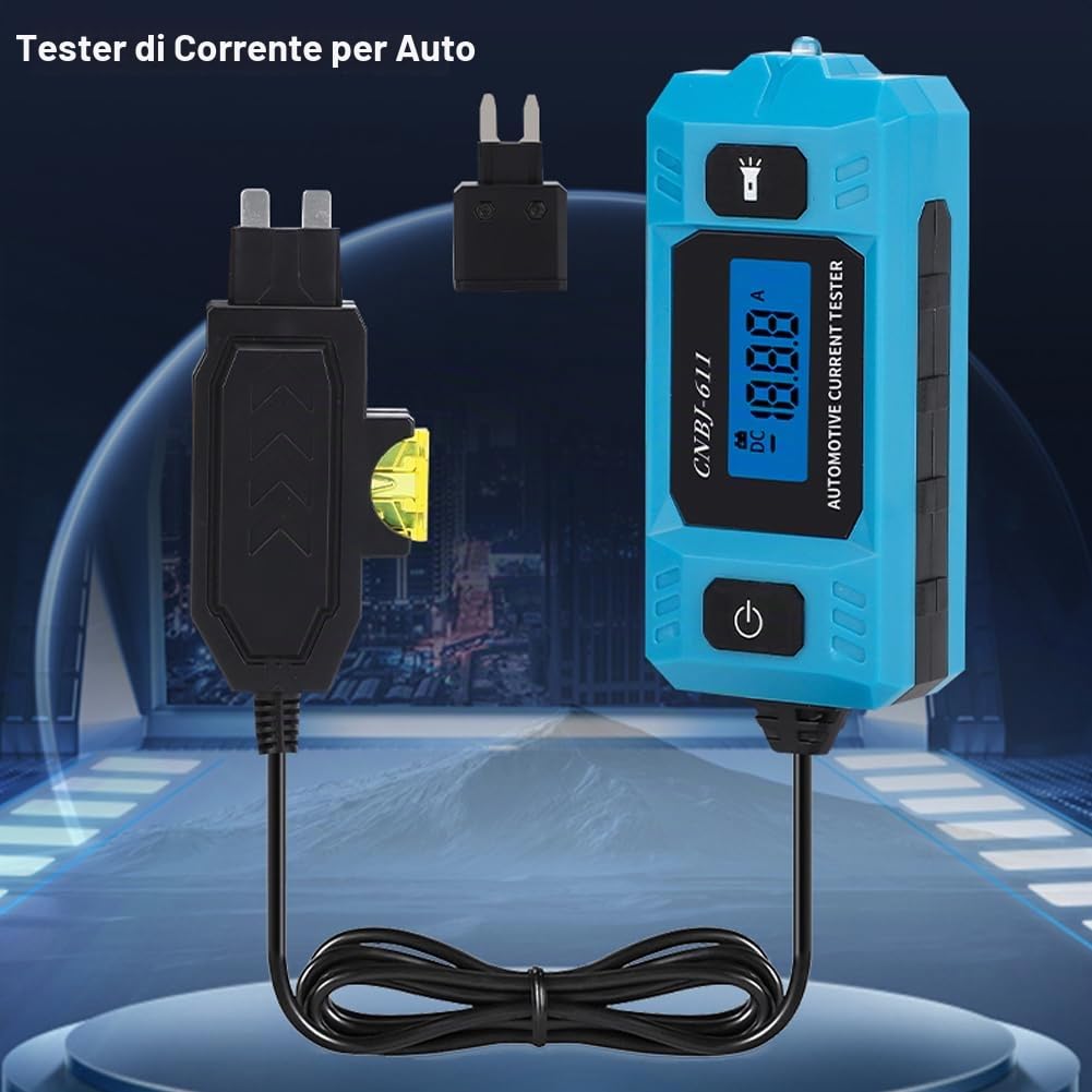 Weytoll CNBJ-611 Tester Fusibili Auto LCD Luce