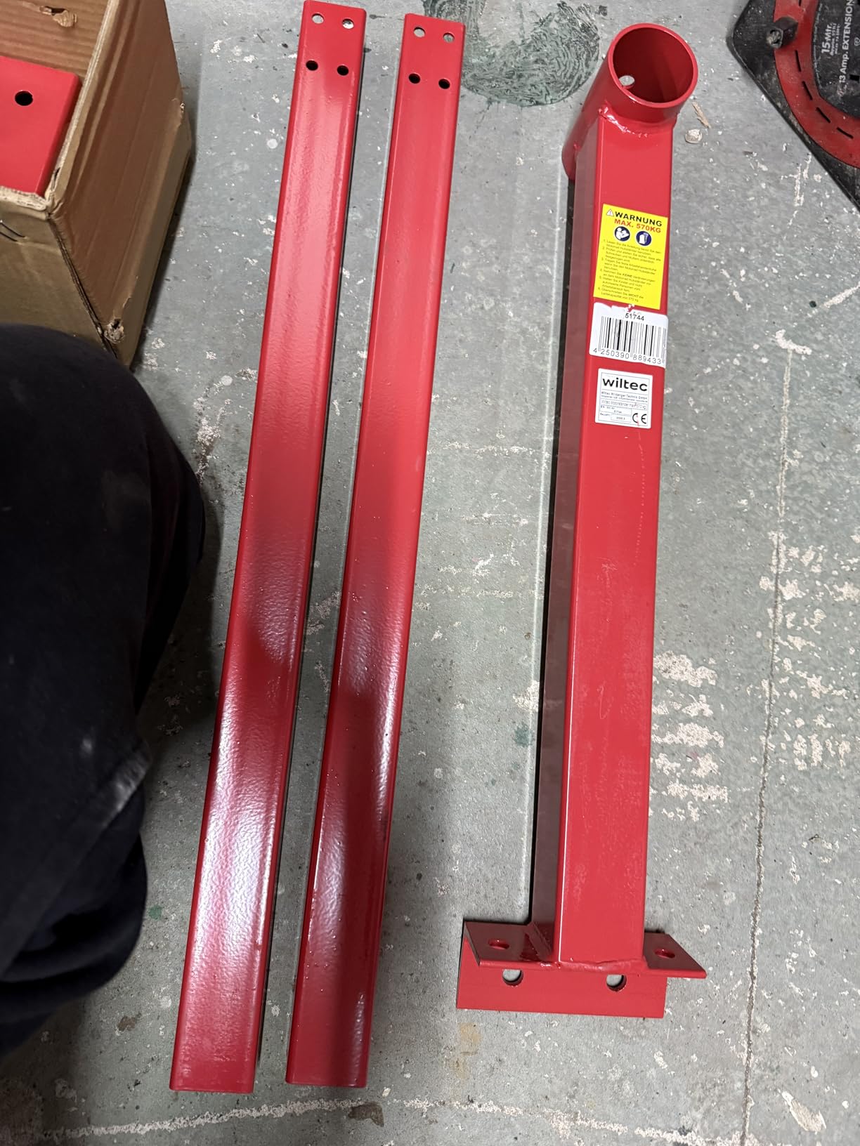 Wiltec Cavalletto per Motore 570 kg Acciaio