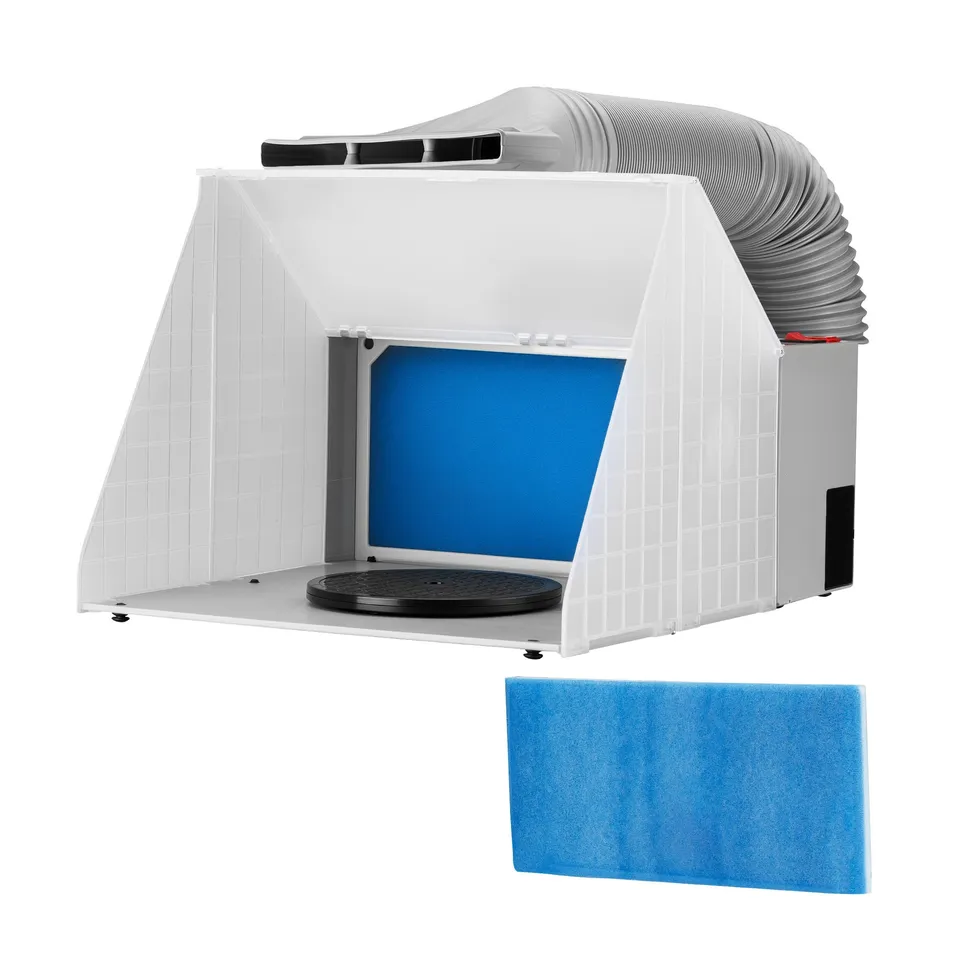 Wiltec 4m³/min cabina aspirazione verniciatura aerografo filtro