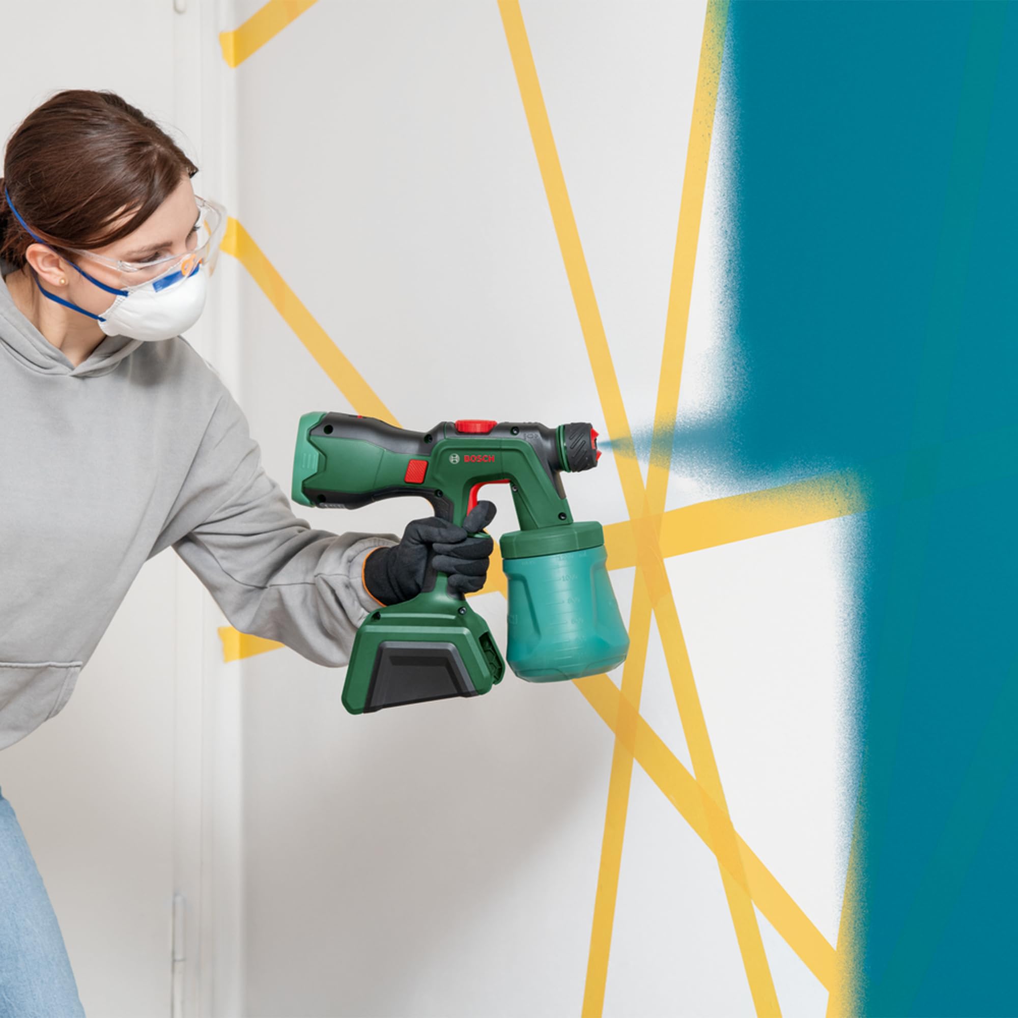 Bosch UniversalSpray 18V-300 Pistola a Spruzzo senza Batteria