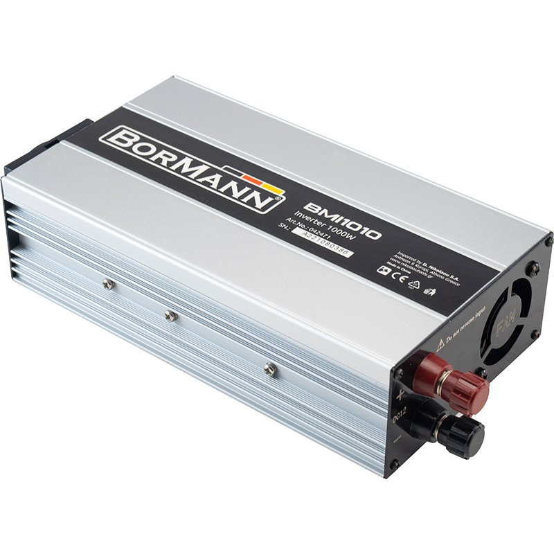 Bormann Inverter Auto 12V-220V 1000W USB Schuko