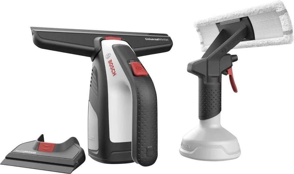 Bosch GlassVAC Premium Set Lavavetri a Batteria 2 Spazzole