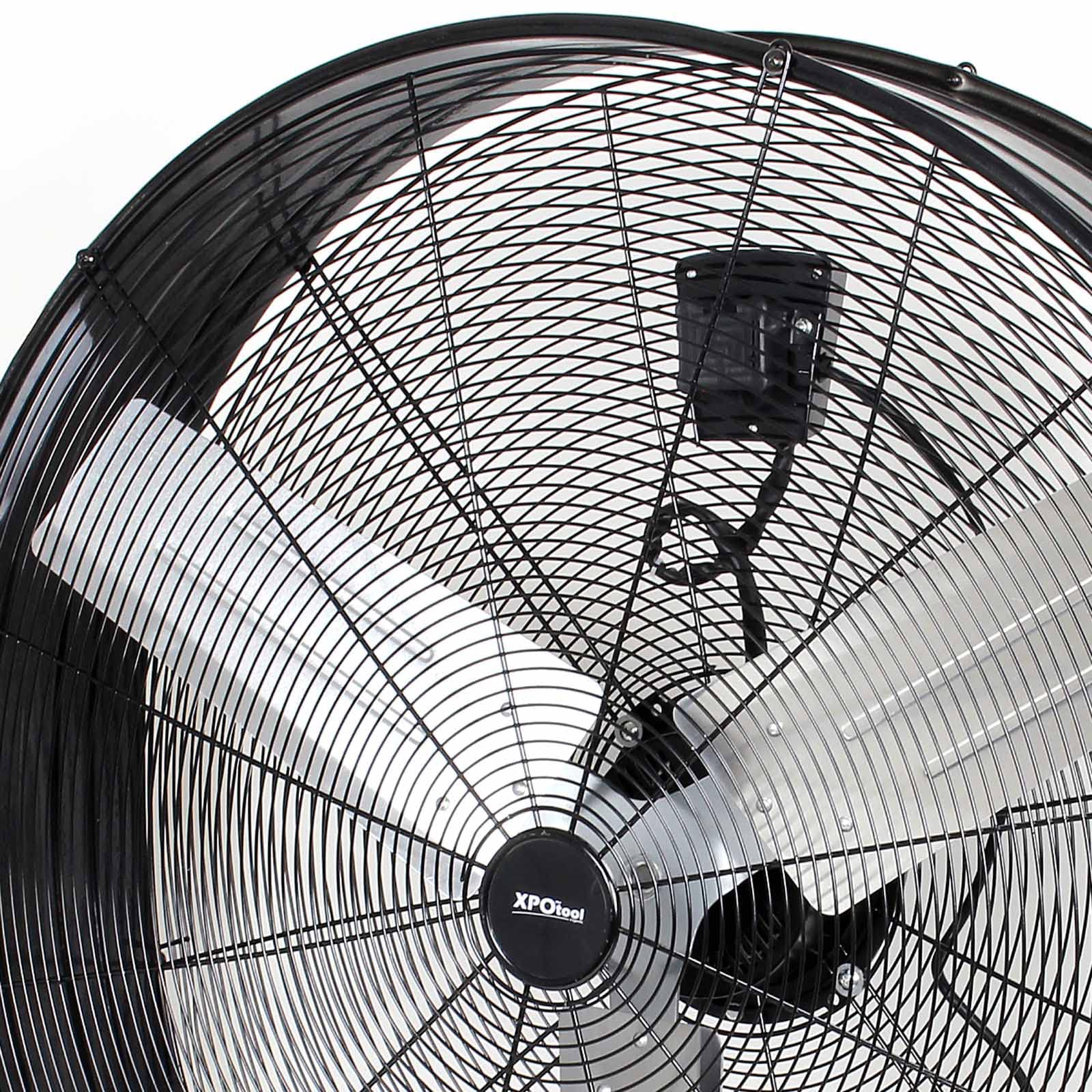 Wiltec Ventilatore industriale 90 cm 360 W 3 velocità