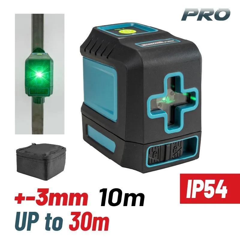 Bormann Spirit Livella Laser Linea Verde 30m Croce