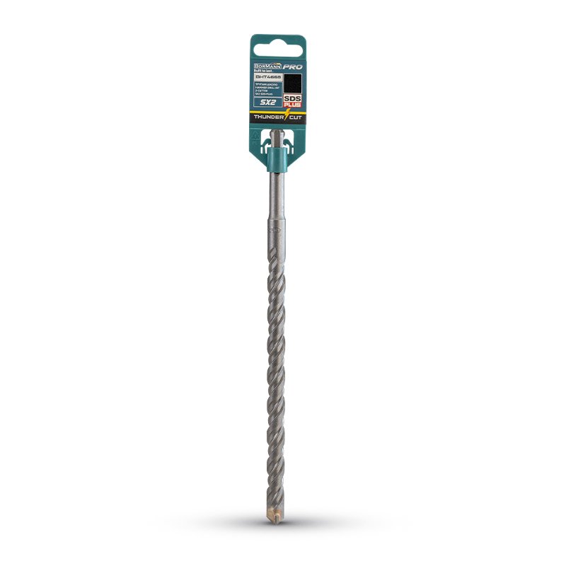 Bormann Punta SDS-Plus SX2 8x210mm 2 Taglienti