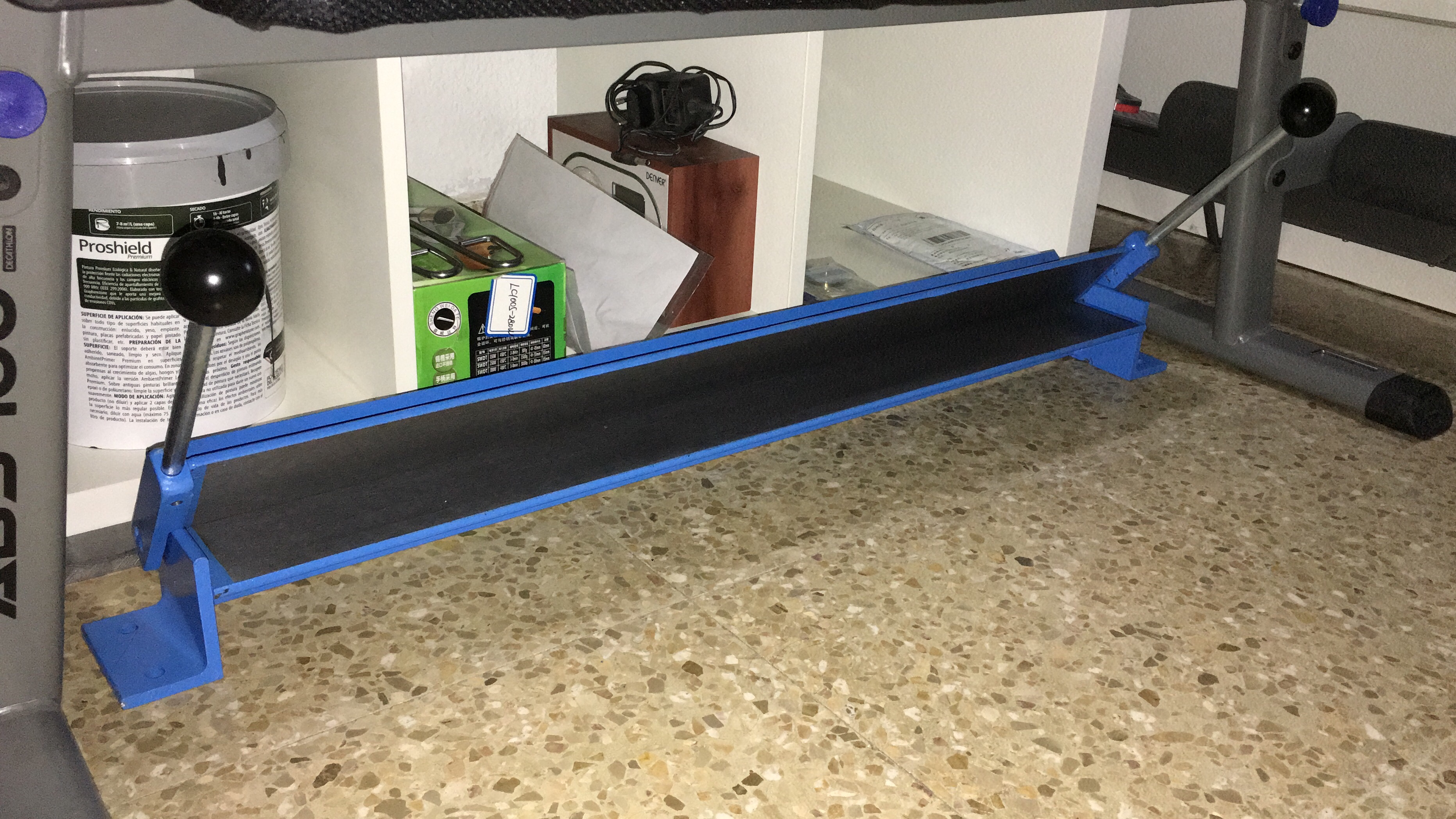 Wiltec Piegatrice Lamiere 760 mm 90° Ghisa Metallo