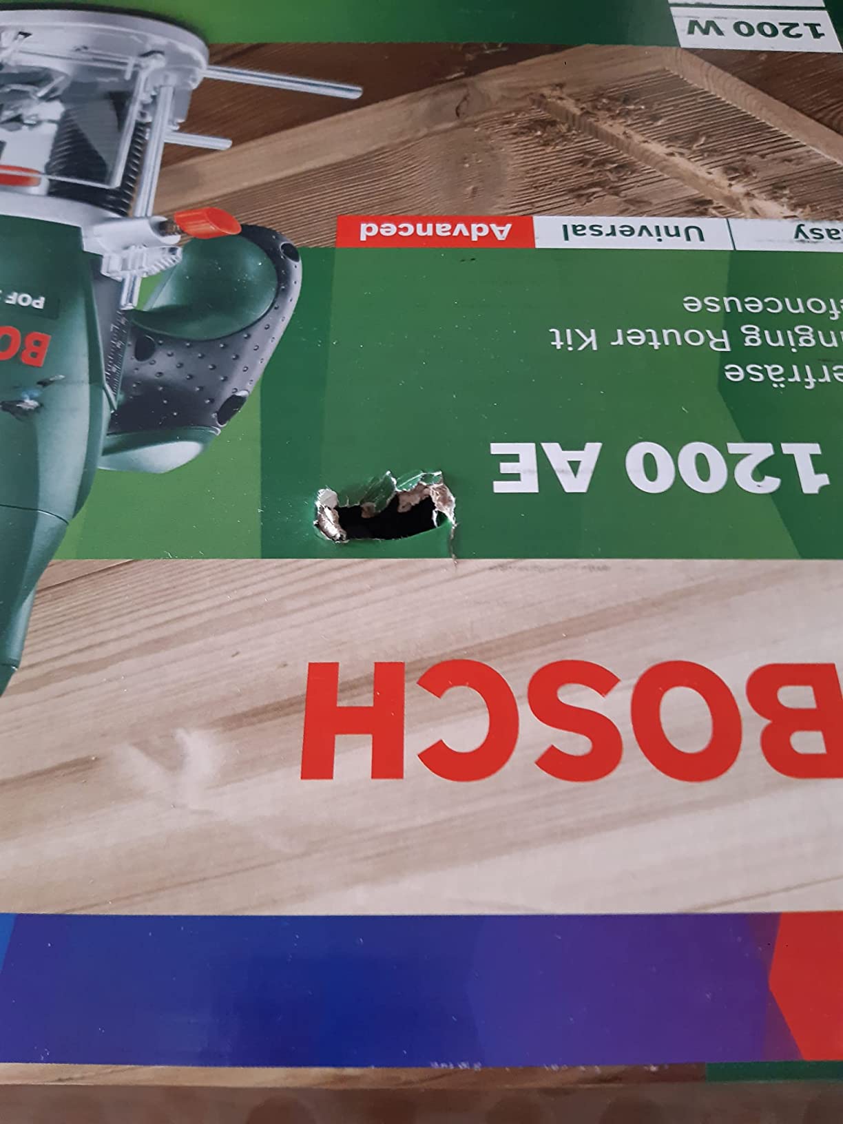 Bosch POF 1200 AE Fresatrice Verticale 1200W 230V