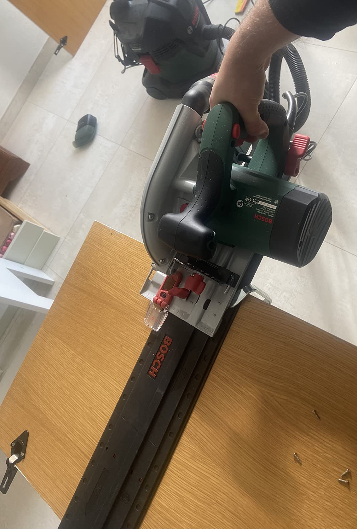 Bosch PKS 66 AF Sega Circolare 190mm con Guida