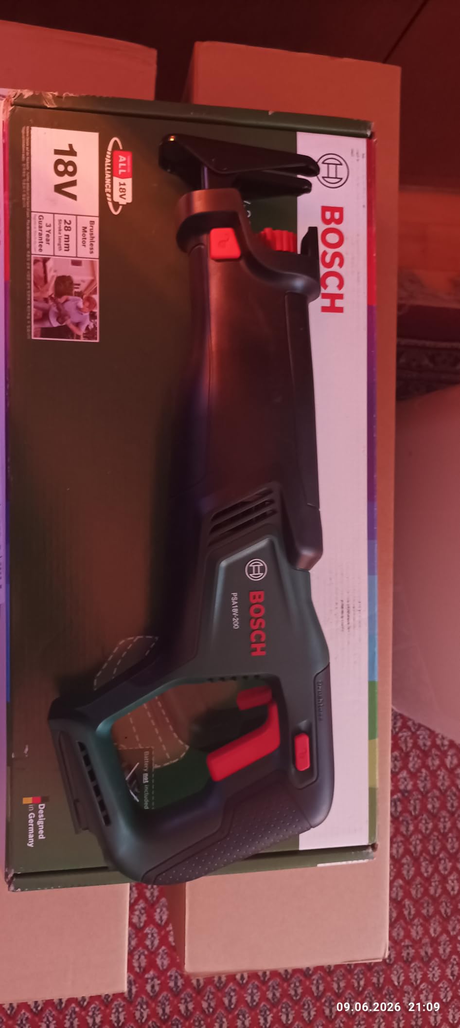 Bosch PSA18V-200 Sega Universale 18V Solo Corpo
