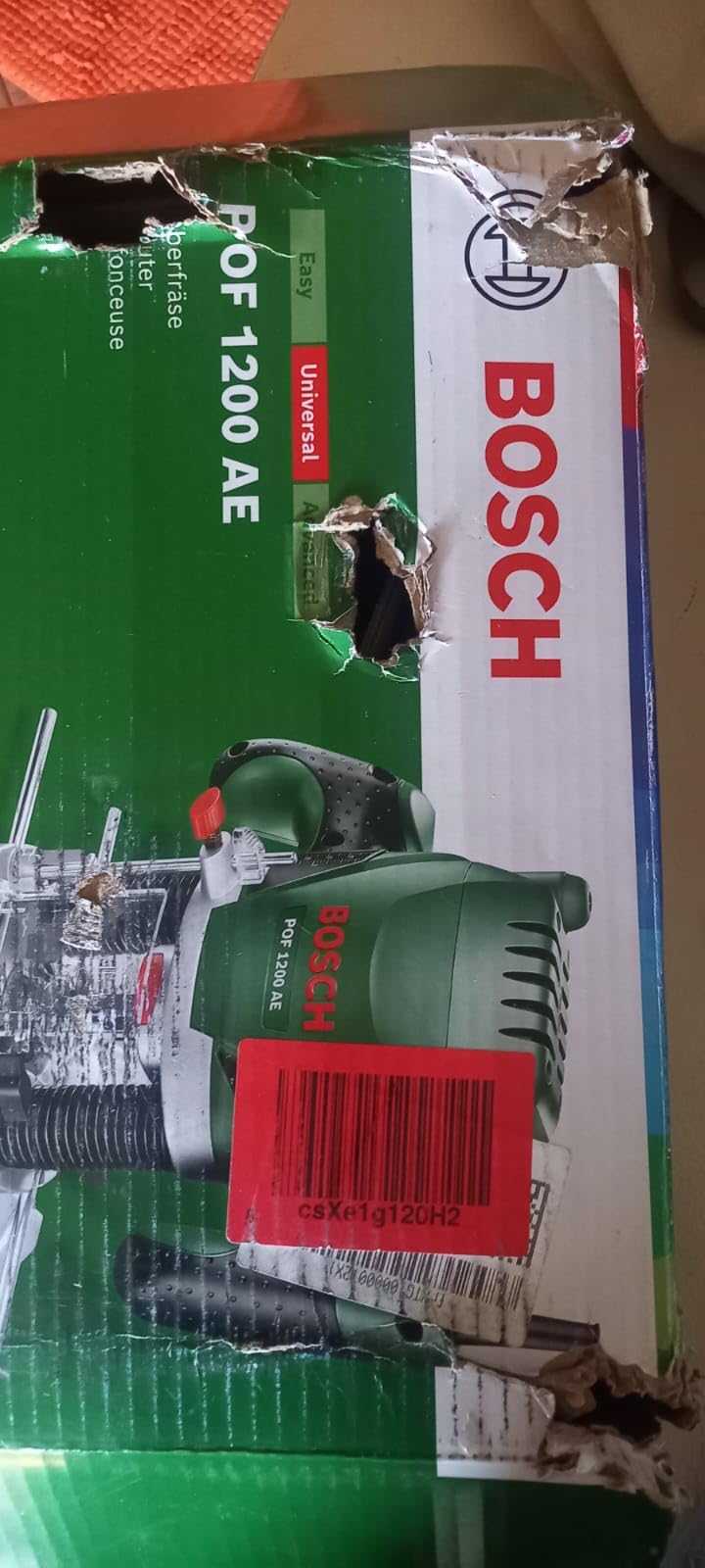 Bosch POF 1200 AE Fresatrice Verticale 1200W 230V