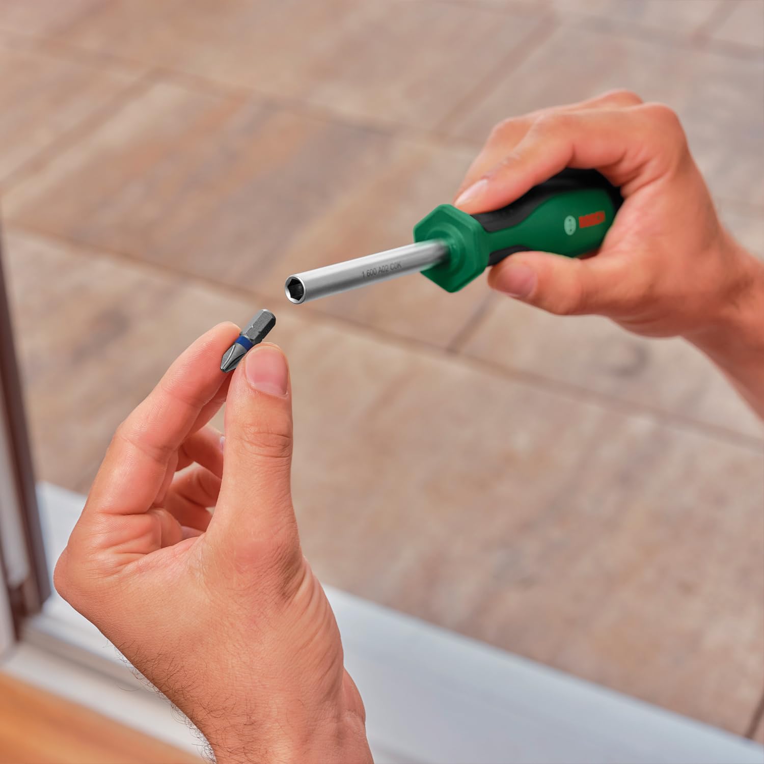 Bosch Set bussole 34 pezzi cricchetto 1/4 SoftGrip
