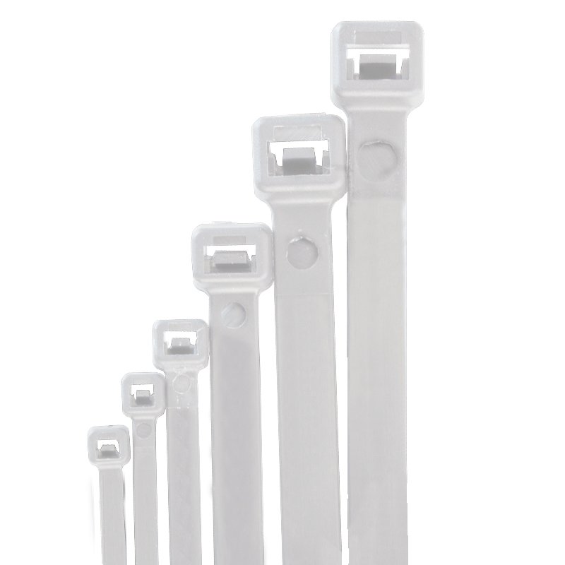 Bormann fascette stringicavo nylon 4,8x380mm bianche 100pz