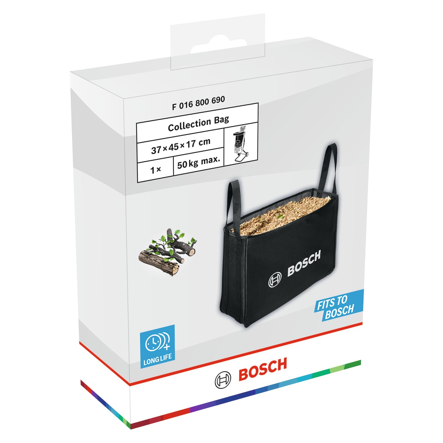 Bosch Sacco Giardino 50kg per UniversalShredder e AXT