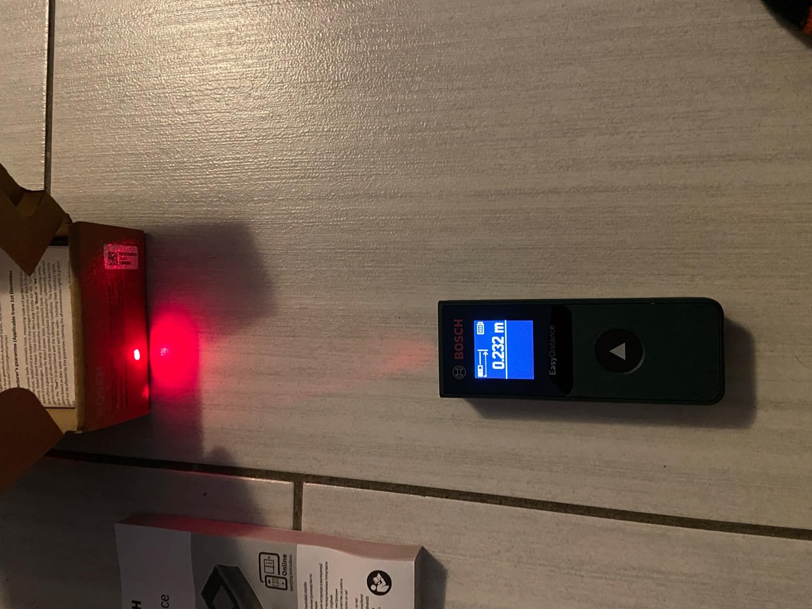 Bosch EasyDistance 20 distanziometro laser 20m ±3mm