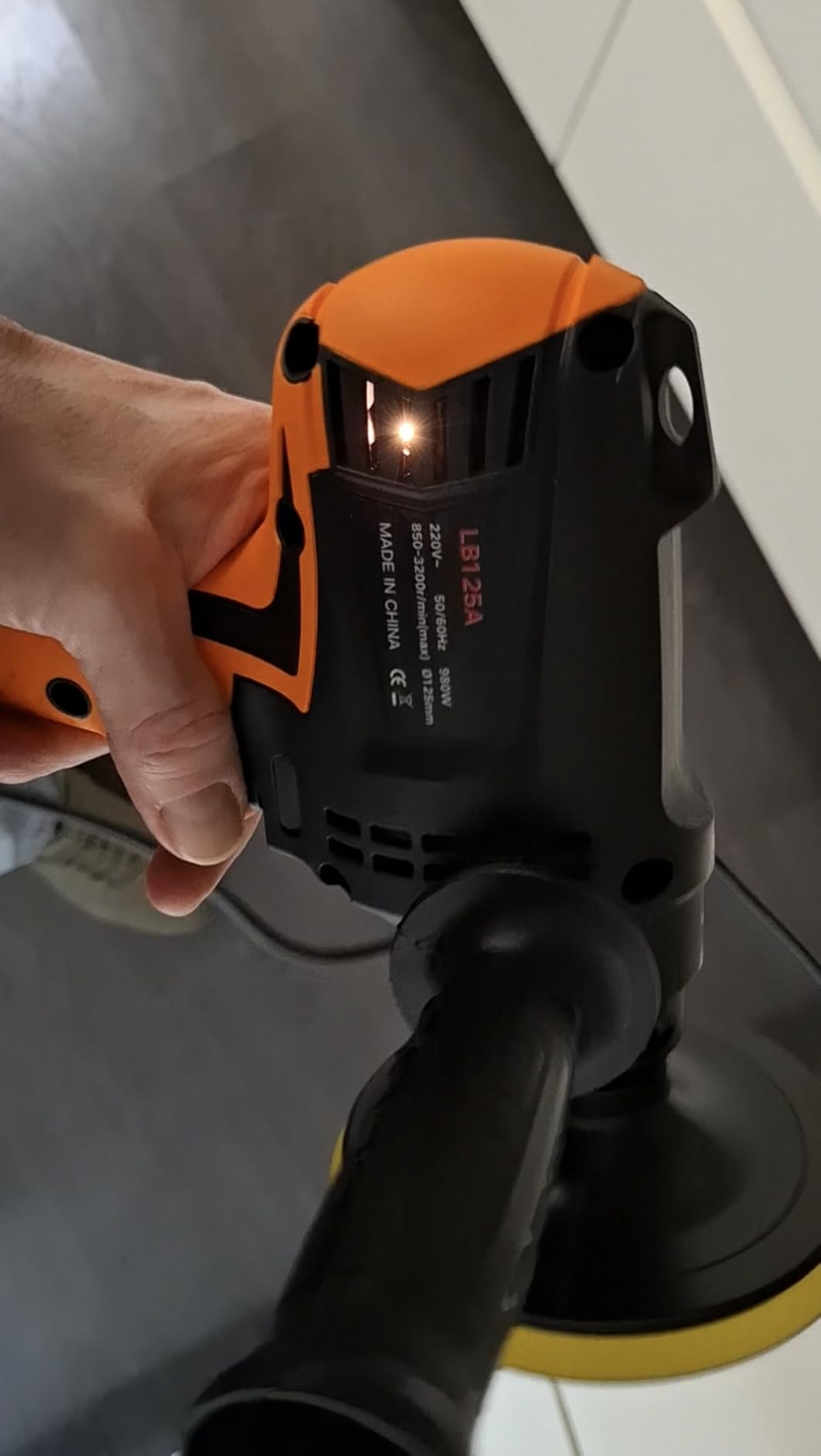 Weytoll Lucidatrice auto elettrica 980W 6 velocità
