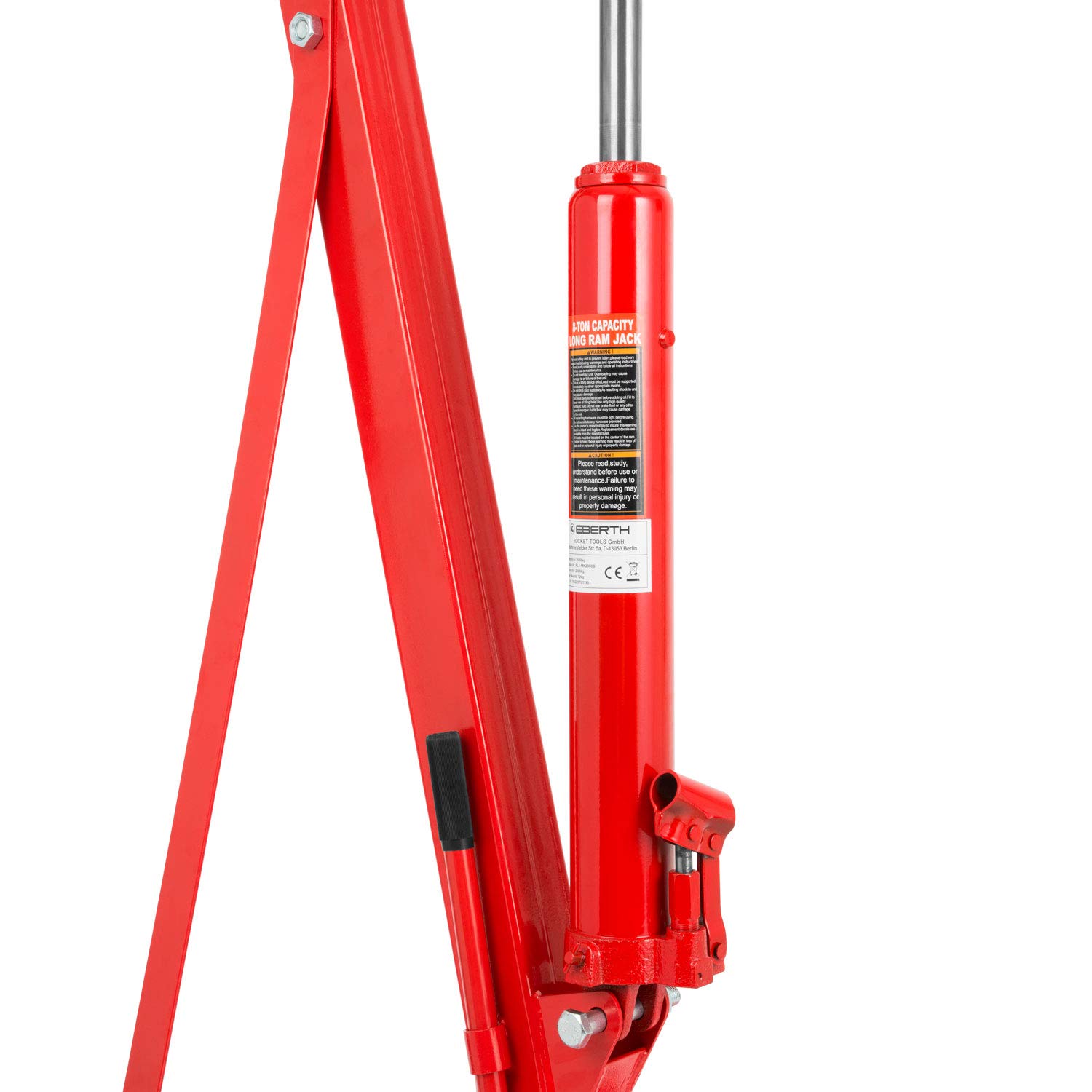 EBERTH Gru Officina Idraulica 2000kg Braccio 1050-1590mm