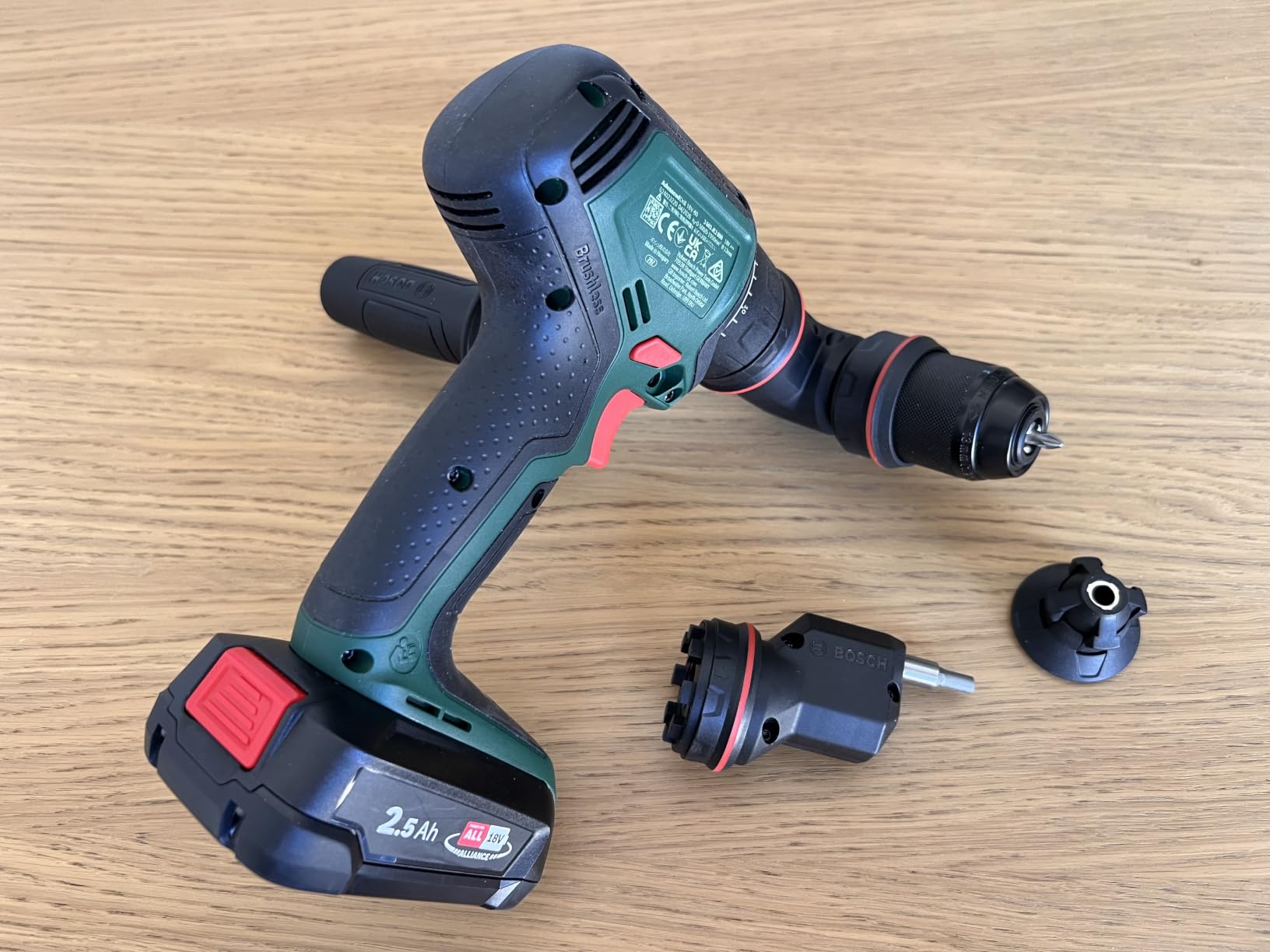 Bosch AdvancedDrill 18V-80 QuickSnap Trapano Avvitatore Senza Batteria