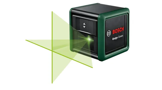 Bosch Quigo Green livella laser a croce verde MM 2 12 m