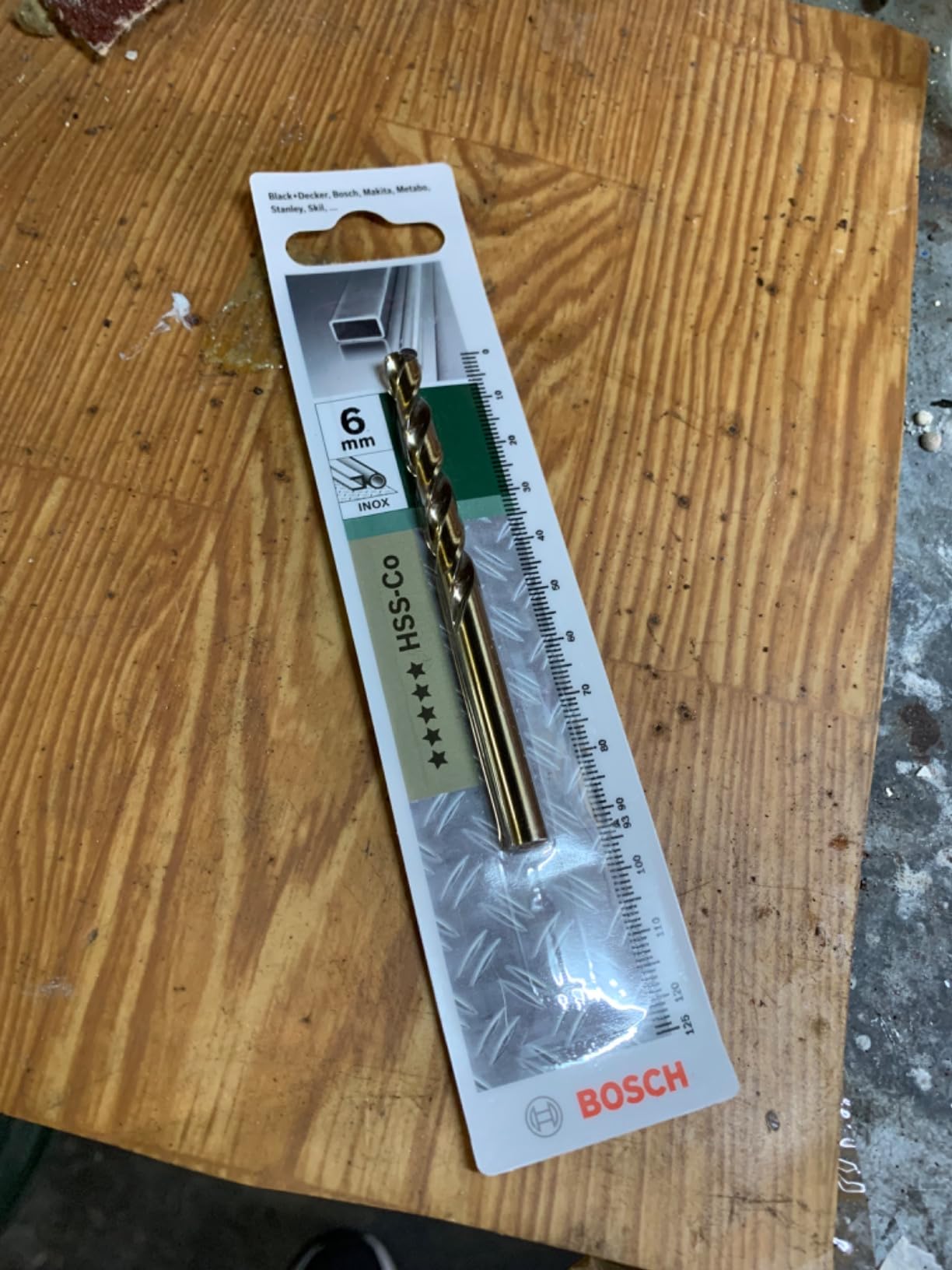 Bosch Punta trapano HSS-Co 8,5 mm metallo duro