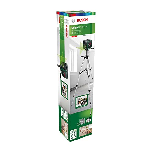 Bosch Quigo Green Livella Laser con treppiede