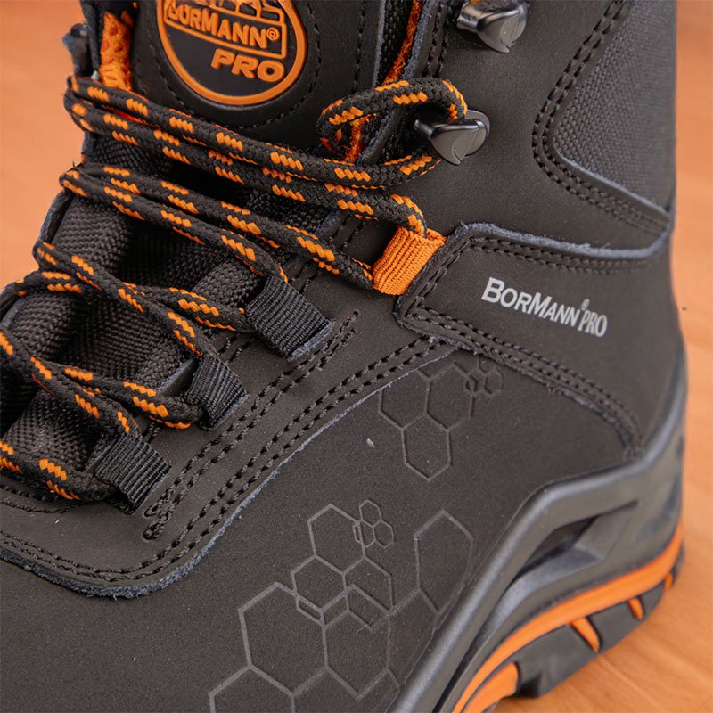 Bormann Scarpe Antinfortunistiche S1 Nere N.46 Nubuck