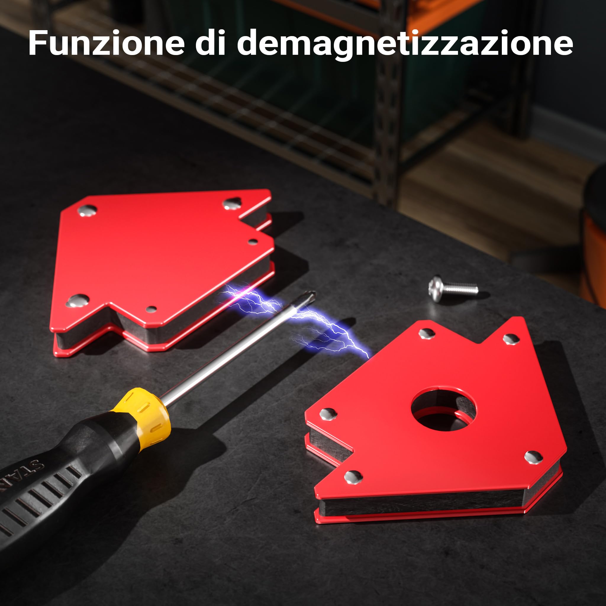 Wiltec Magnete per Saldatura 20 kg 45°/90°/135°