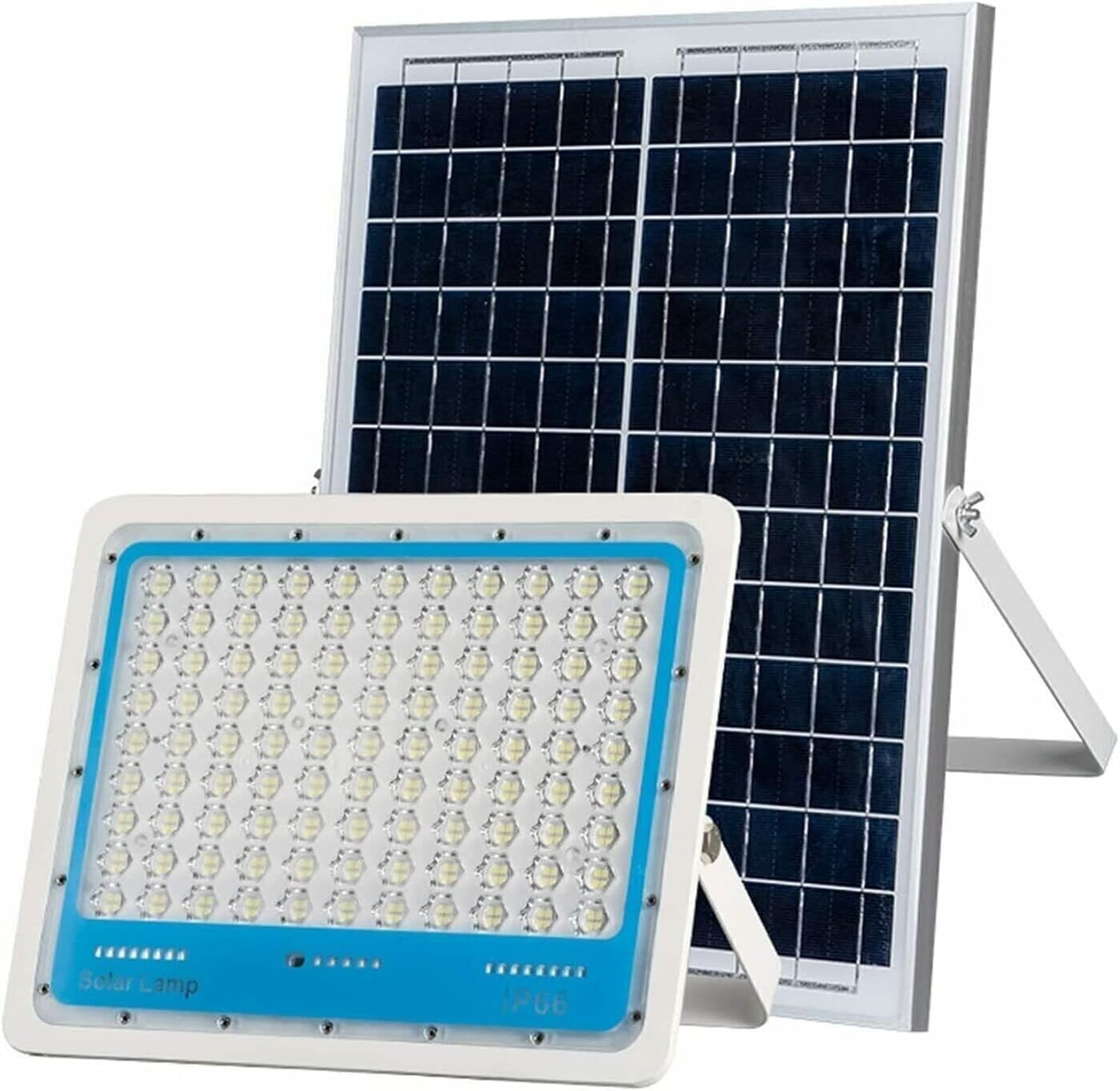 De Rosa Shop Faro LED Solare Esterno 1000W 3 Pezzi IP66 Crepuscolare