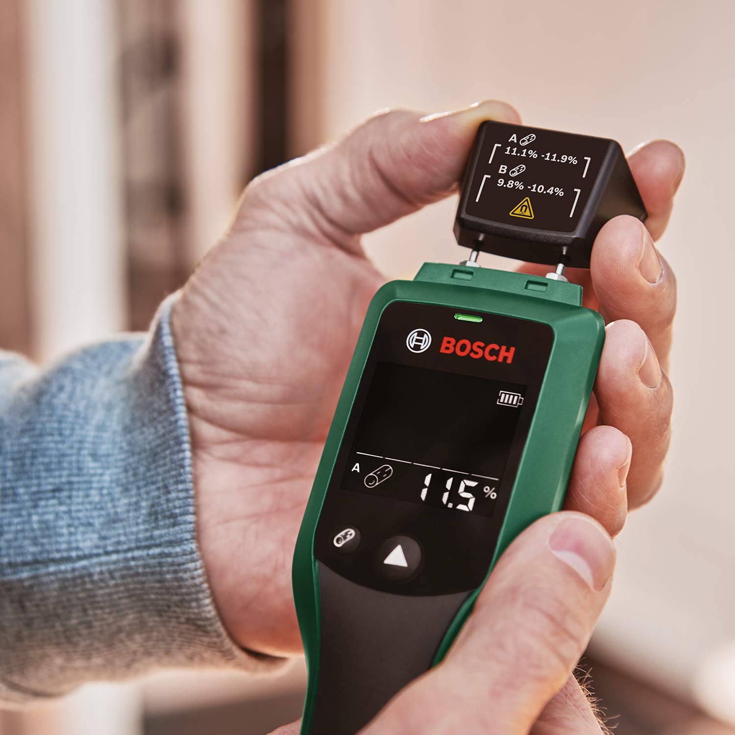 Bosch UniversalHumid misuratore umidita legno a spilli LED