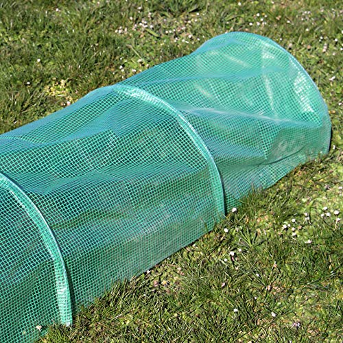 Wiltec Serra Tunnel 300x65x45 cm con Telo PE 130 g/m²