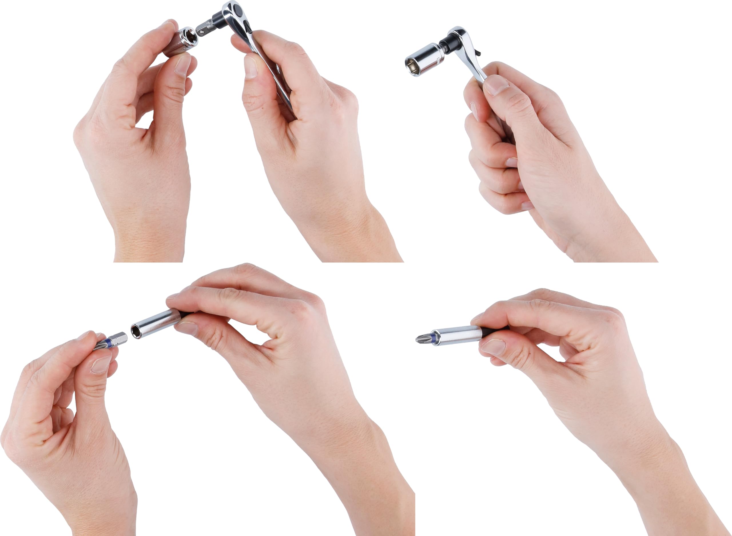 Bosch Set 26 Bit Avvitamento con Cricchetto e Bussole