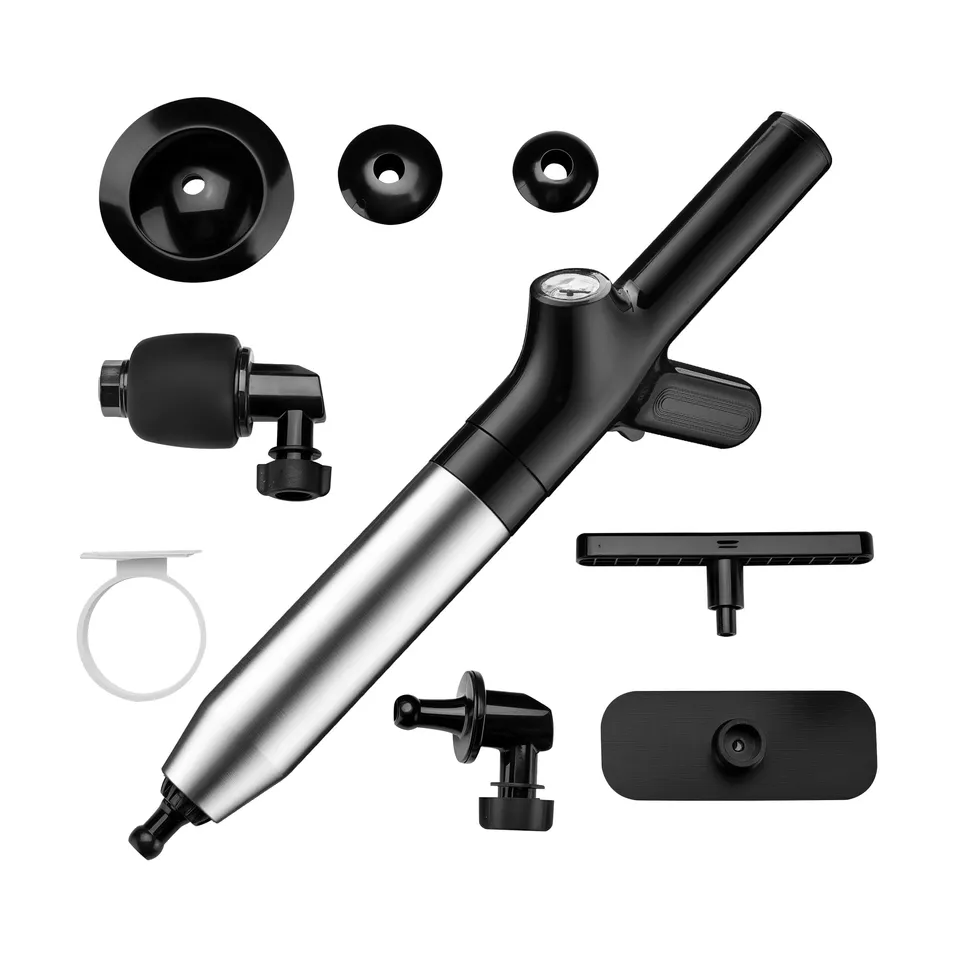 Wiltec Sturatubi ad aria compressa 1-8 bar inox con ugelli